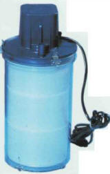 External filter with several filtration compartments.
